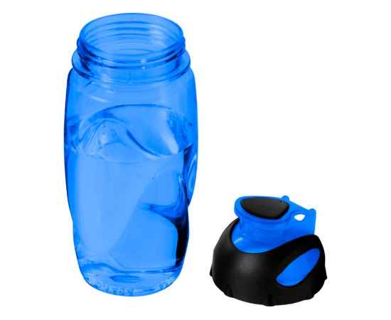 Бутылка спортивная Gobi, 10029901, Цвет: черный,синий прозрачный, Объем: 500, изображение 4