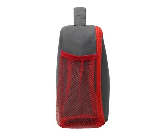 Изотермическая сумка-холодильник Breeze для ланч-бокса, 935941, Цвет: серый,красный, изображение 6