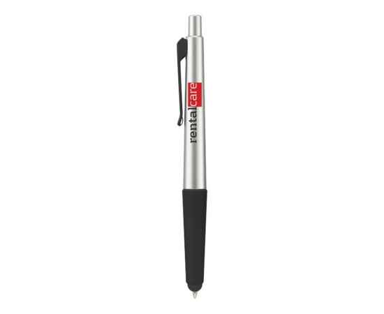 Ручка-стилус шариковая Gumi, 10645200, Цвет: серебристый,черный, изображение 6