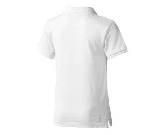 Рубашка поло Calgary детская, 6, 3808201.6, Цвет: белый, Размер: 6, изображение 3