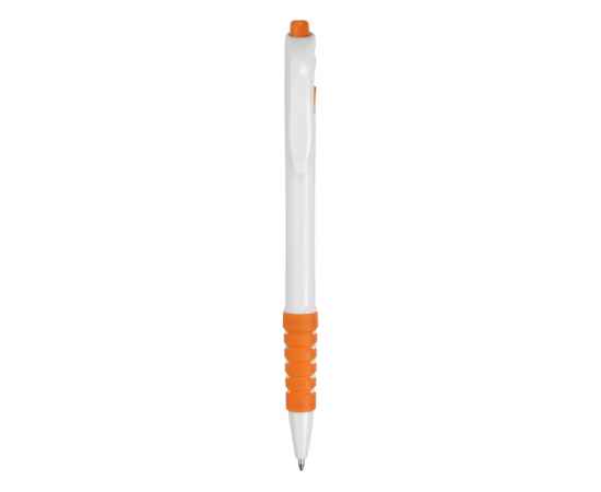 Ручка пластиковая шариковая Фиджи, 13180.13, Цвет: оранжевый,белый, изображение 2