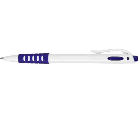 Ручка пластиковая шариковая Фиджи, 13180.02, Цвет: синий,белый, изображение 4