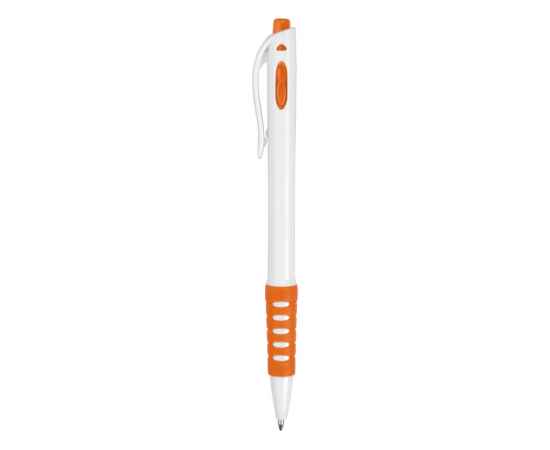 Ручка пластиковая шариковая Фиджи, 13180.13, Цвет: оранжевый,белый, изображение 3