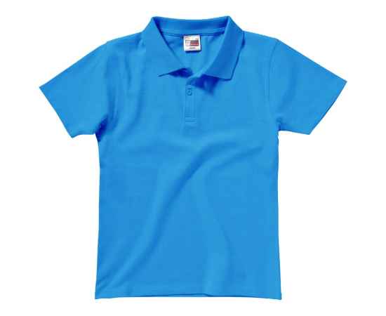 Рубашка поло First детская, 4, 3110140.4, Цвет: голубой, Размер: 6, изображение 3