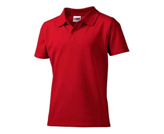 Рубашка поло First детская, 4, 3110125.4, Цвет: красный, Размер: 6, изображение 4