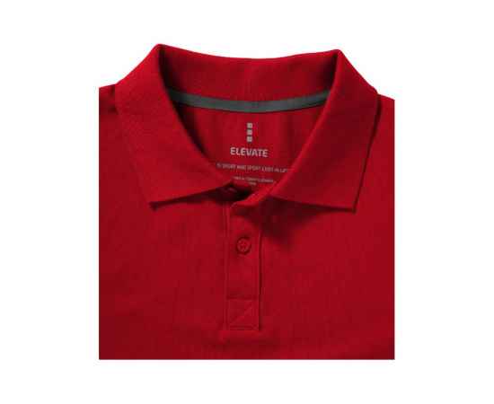 Рубашка поло Seller мужская, S, 3809025S, Цвет: красный, Размер: S, изображение 5