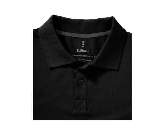 Рубашка поло Seller мужская, S, 3809099S, Цвет: черный, Размер: S, изображение 5