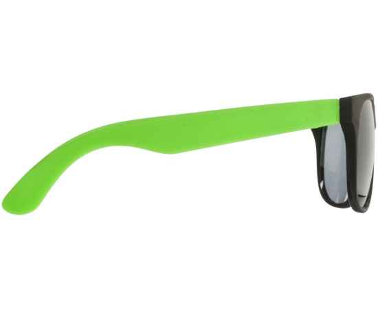 Очки солнцезащитные Retro, 10034404, Цвет: черный,неоновый зеленый, изображение 4