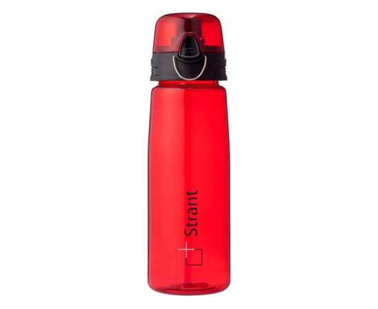 Бутылка спортивная Capri, 10031302, Цвет: красный прозрачный, Объем: 700, изображение 5