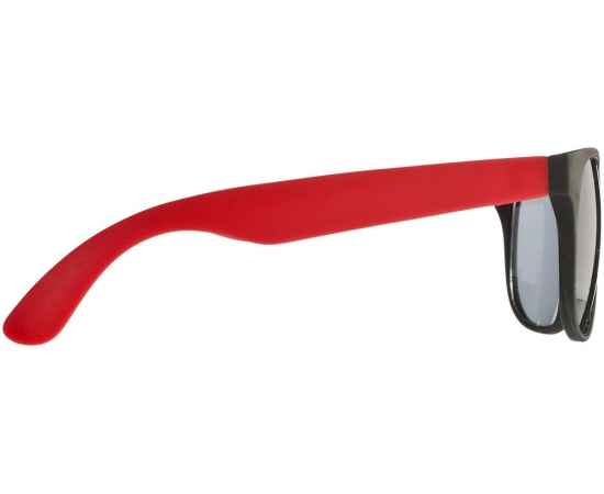 Очки солнцезащитные Retro, 10034402, Цвет: черный,красный, изображение 4