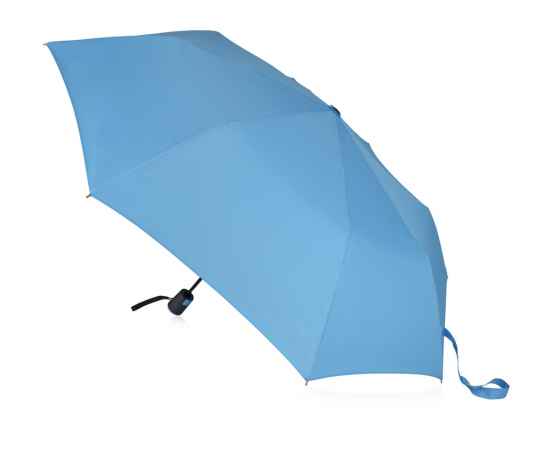 Зонт складной Wali, 10907703, Цвет: голубой, изображение 2