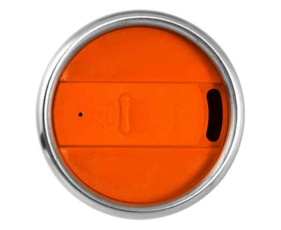 Термокружка Elwood, 400 мл, 10031004, Цвет: оранжевый,серебристый, Объем: 400, изображение 4