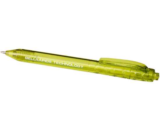 Ручка пластиковая шариковая Vancouver, 10657806, Цвет: лайм, изображение 4