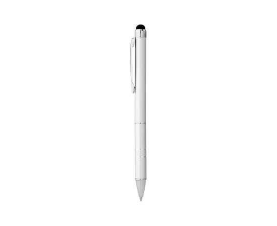 10654001 Ручка-стилус шариковая Charleston, черные чернила, Цвет: серебристый, изображение 3