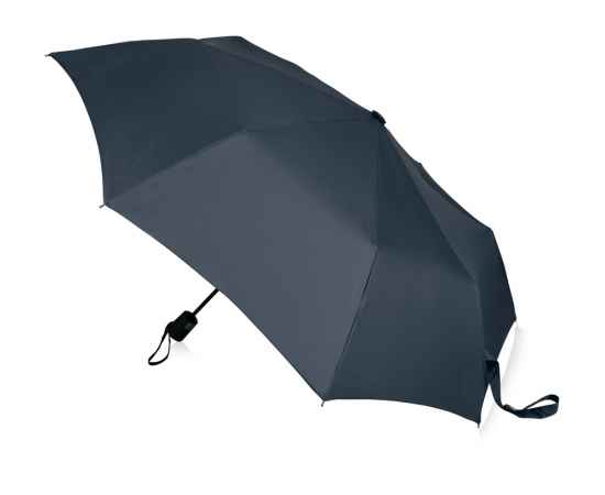 Зонт складной Wali, 10907701, Цвет: темно-синий, изображение 2