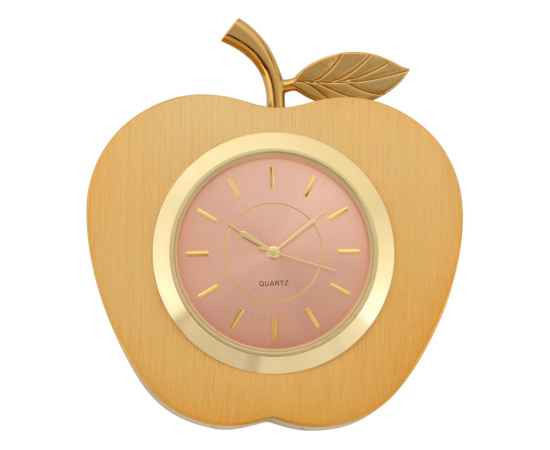 Часы настольные Золотое яблоко, 226905, Цвет: золотистый,розовый, изображение 3