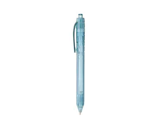 Ручка пластиковая шариковая Vancouver, 10657801, Цвет: синий прозрачный, изображение 2