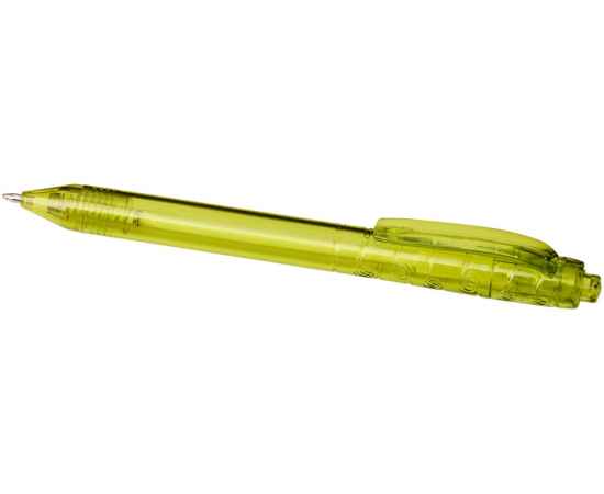 Ручка пластиковая шариковая Vancouver, 10657806, Цвет: лайм, изображение 3