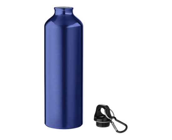 Алюминиевая бутылка Oregon с карабином, 10029700, Цвет: синий, Объем: 770, изображение 2