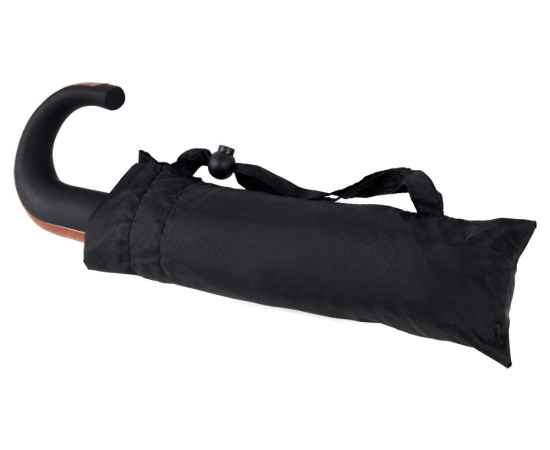 Зонт складной, 868407P, Цвет: черный, изображение 2