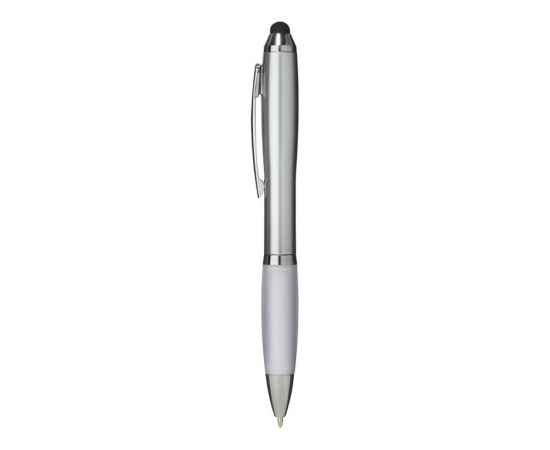 10678504 Ручка-стилус шариковая Nash, Цвет: белый, изображение 2