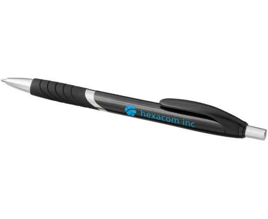 Ручка пластиковая шариковая Turbo, черные чернила, 10671305, Цвет: черный, Размер: черные чернила, изображение 4