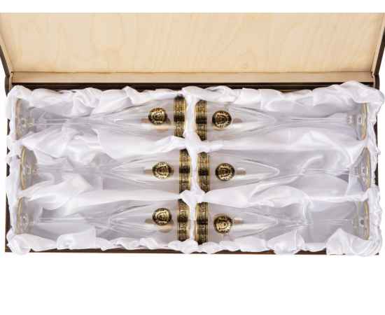 Набор бокалов для шампанского Сила льва, 685026, изображение 3