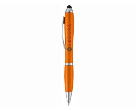 10673903 Ручка-стилус шариковая Nash, Цвет: оранжевый, изображение 4
