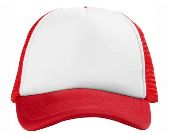 Бейсболка Trucker, 11106901, Цвет: красный,белый, Размер: 58, изображение 2
