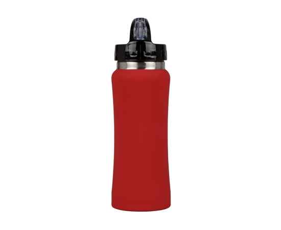 Бутылка спортивная из стали Коста-Рика, 600 мл, 828021, Цвет: красный, Объем: 600, изображение 4