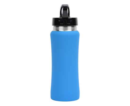 Бутылка спортивная из стали Коста-Рика, 600 мл, 828042, Цвет: голубой, Объем: 600, изображение 5