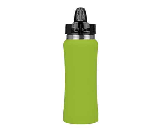 Бутылка спортивная из стали Коста-Рика, 600 мл, 828033, Цвет: зеленое яблоко, Объем: 600, изображение 4