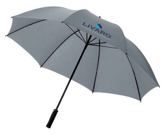 Зонт-трость Yfke, 10904207p, Цвет: серый, изображение 3