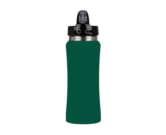 Бутылка спортивная из стали Коста-Рика, 600 мл, 828023, Цвет: зеленый, Объем: 600, изображение 4