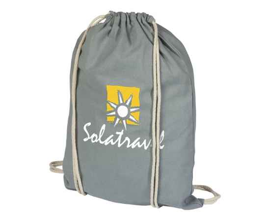 Рюкзак хлопковый Oregon, 12011308, Цвет: серый, изображение 3