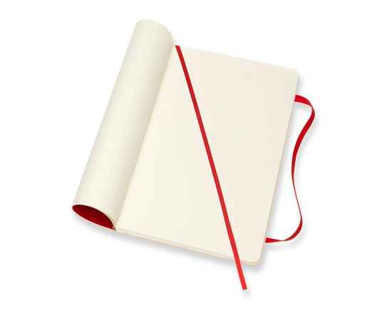 Записная книжка А5  (Large) Classic Soft (нелинованный), A5, 50631001, Цвет: красный, Размер: A5, изображение 3