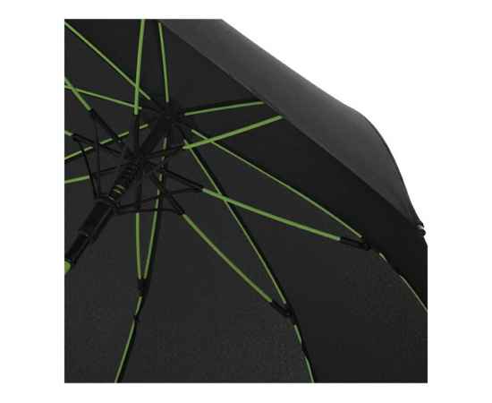 Зонт-трость Spark, 10908702, Цвет: черный,лайм, изображение 2