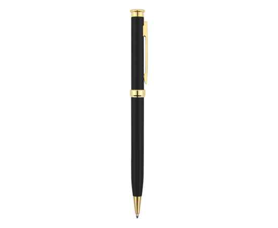 Ручка металлическая шариковая Голд Сойер, 42091.07, Цвет: черный, изображение 3
