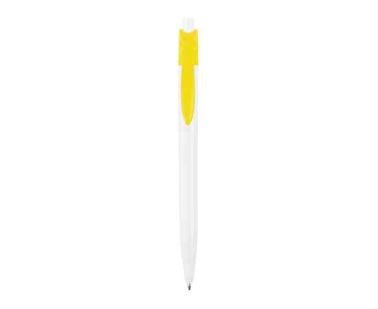 Ручка пластиковая шариковая Какаду, 15135.04, Цвет: белый,желтый, изображение 2