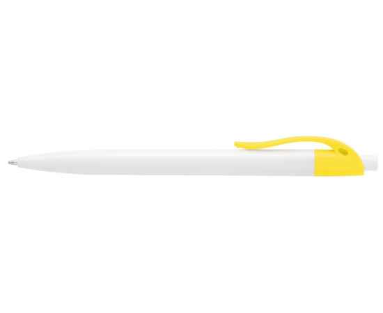 Ручка пластиковая шариковая Какаду, 15135.04, Цвет: белый,желтый, изображение 4