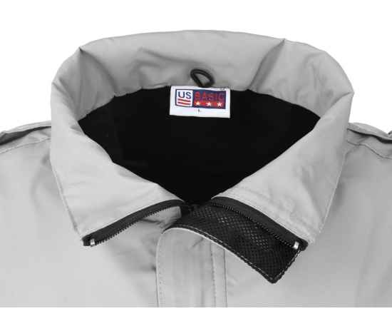 Куртка мужская с капюшоном Wind, L, 3175U92L, Цвет: серебристый, Размер: L, изображение 3