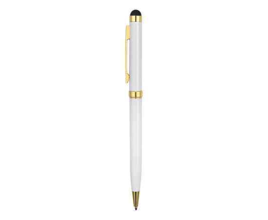 41091.06 Ручка-стилус шариковая Голд Сойер, Цвет: белый, изображение 3