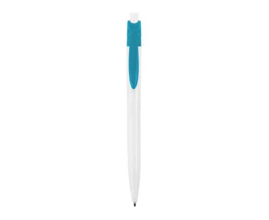 Ручка пластиковая шариковая Какаду, 15135.23, Цвет: белый,бирюзовый, изображение 2