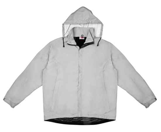Куртка мужская с капюшоном Wind, L, 3175U92L, Цвет: серебристый, Размер: L, изображение 6