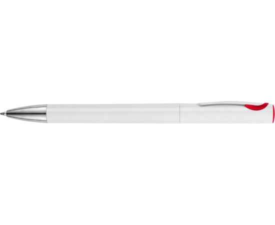 Ручка пластиковая шариковая Локи, 13615.01, Цвет: красный,белый, изображение 5