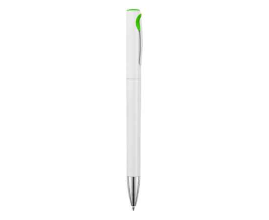Ручка пластиковая шариковая Локи, 13615.19, Цвет: зеленое яблоко,белый, изображение 3