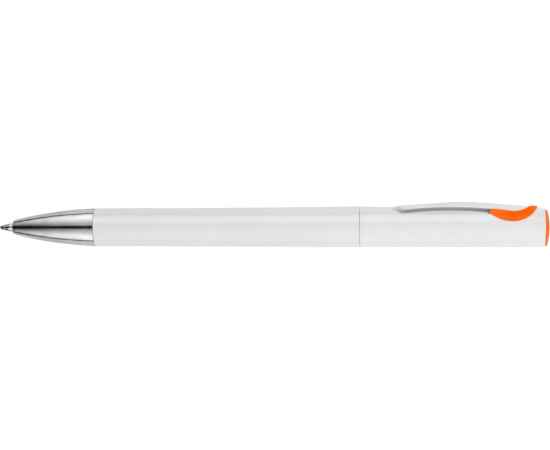 Ручка пластиковая шариковая Локи, 13615.13, Цвет: оранжевый,белый, изображение 5