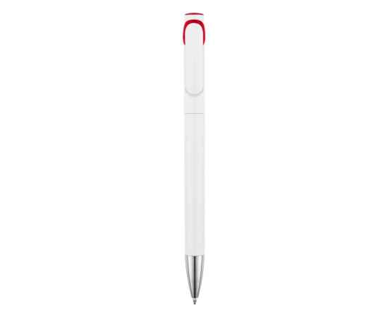Ручка пластиковая шариковая Локи, 13615.01, Цвет: красный,белый, изображение 2