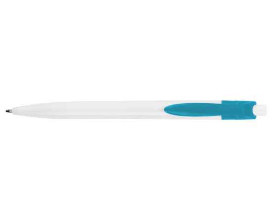 Ручка пластиковая шариковая Какаду, 15135.23, Цвет: белый,бирюзовый, изображение 5
