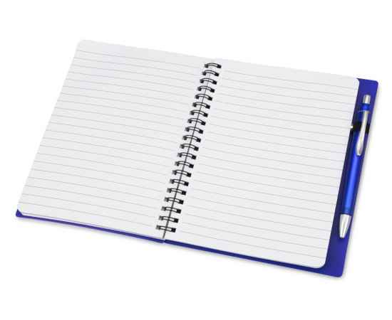 Блокнот Контакт с ручкой, 413502, Цвет: синий, изображение 3